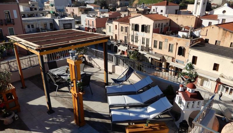Hotel outdoor area - Nikolas Rooms