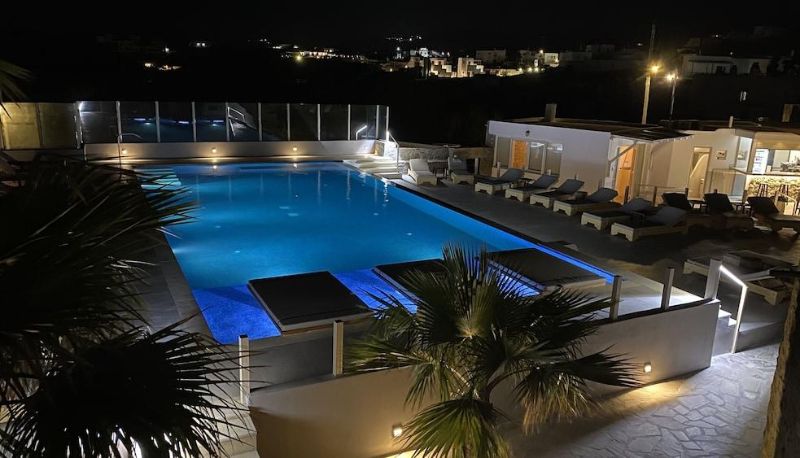 Zona exterior del hotel - Alexandros Mykonos