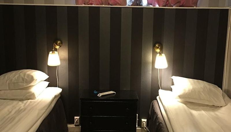 Budgetkamer (eenpersoons) - Hotel Tre Små Rum