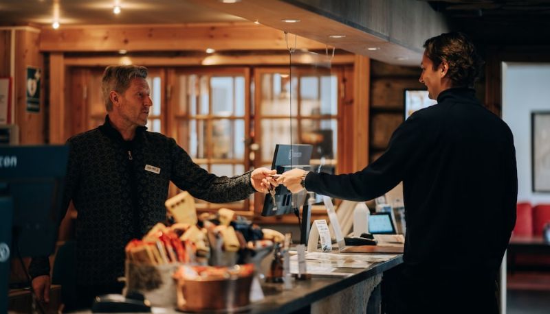 Recepción - Storhogna Högfjällshotell och Spa