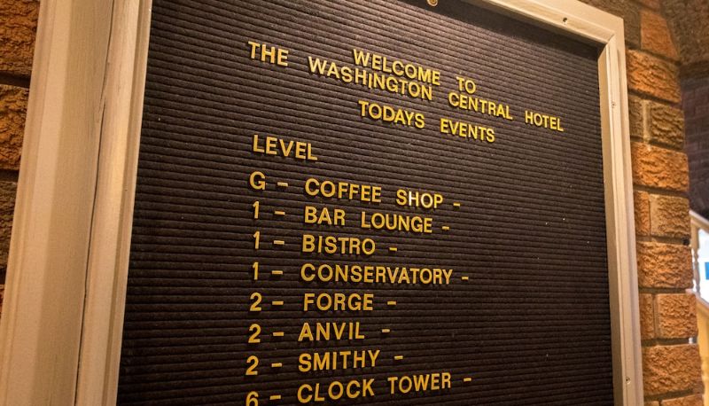 Reception - Washington Central Hotel and Sleepwell Inn
