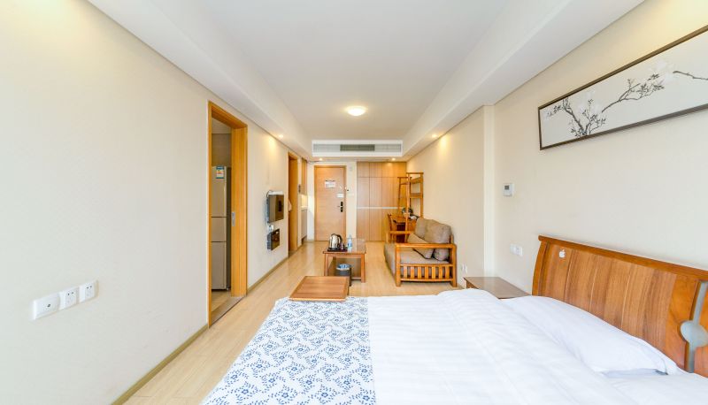 Zimmer mit Flussblick - Impression Binjiang Apartment (Beibin Road Store)