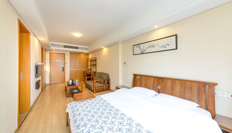 Zimmer mit Flussblick - Impression Binjiang Apartment (Beibin Road Store)