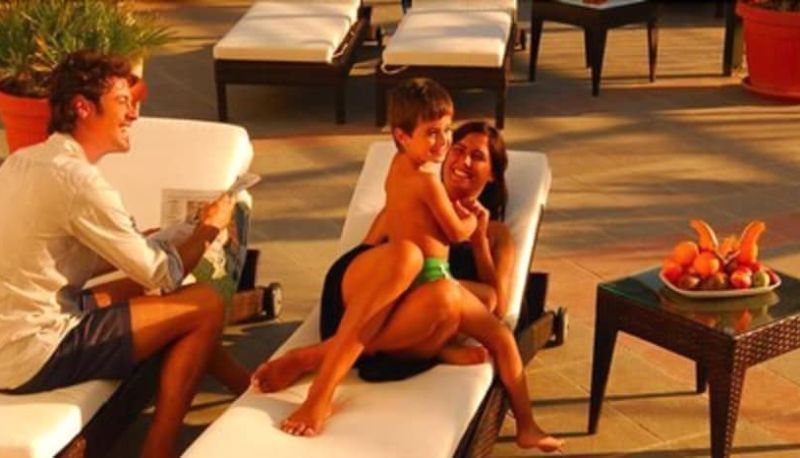 Terasse - Grand Hotel Mediterraneo