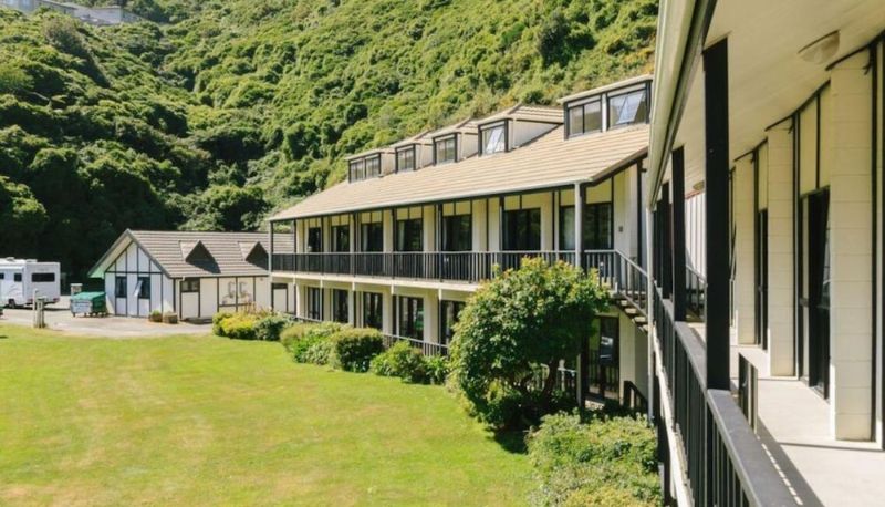 Área exterior do hotel - Capital Lodge Motor Inn
