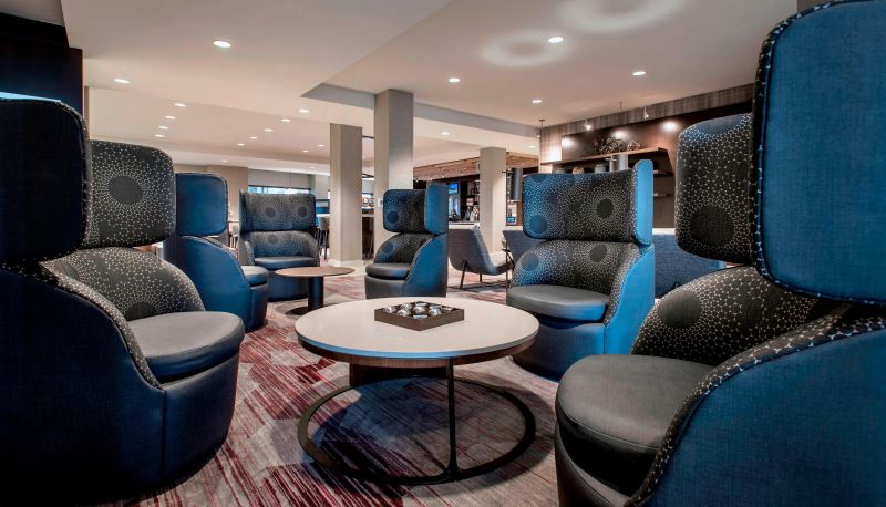 Hall - Courtyard by Marriott Schenectady at Mohawk Harbor