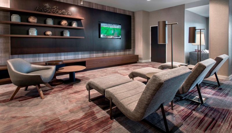 Hall - Courtyard by Marriott Schenectady at Mohawk Harbor