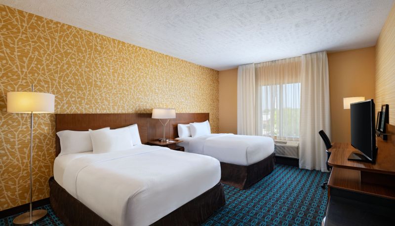Chambre - Fairfield Inn and Suites by Marriott Lincoln Airport