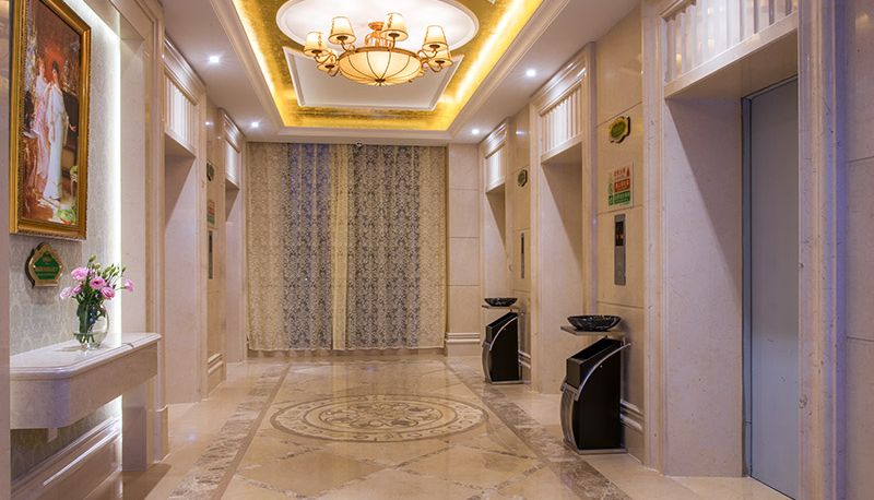 Buitenruimte van het hotel - Vienna International Hotel Shenzhen Qianhai Qianhai