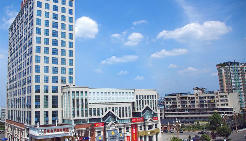 Vue extérieure - Vienna International Hotel Leshan high-speed railway station Jiaxing road gourmet street shop high-speed Boyang west road