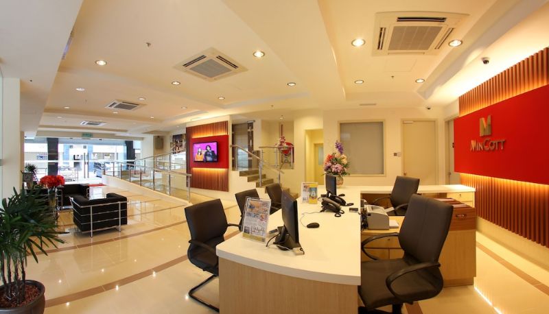 Recepción - Hotel MinCott