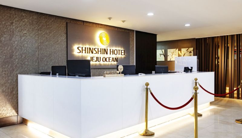 Rezeption - ShinShin Hotel Jeju Ocean