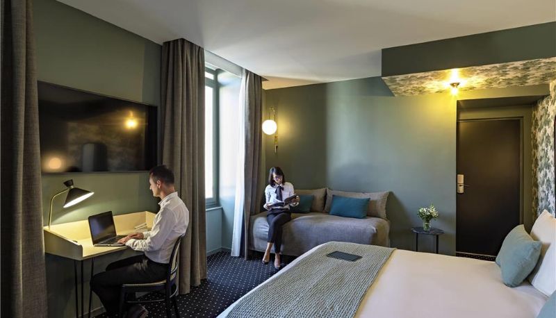 Zimmer - Hôtel Mercure Nantes Centre Passage Pommeraye