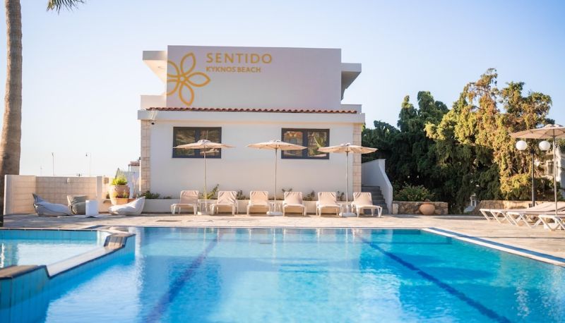 Pool - Sentido Kyknos Beach Adults Only - All inclusive