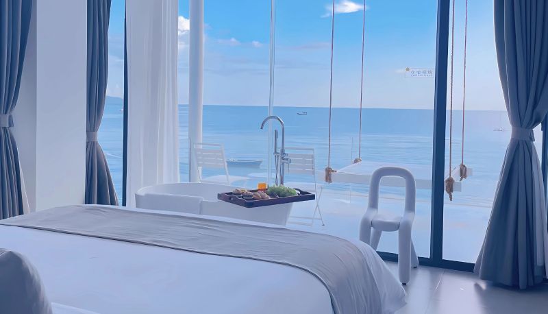 Pokój - Feng Shui Yi Ren Ju Sea View Homestay (Sanya Bay Coconut Dream Corridor Branch)