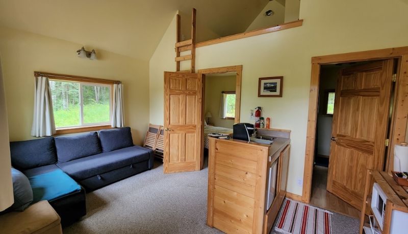 Pokój z widokiem na jezioro - Alpaca Cabins