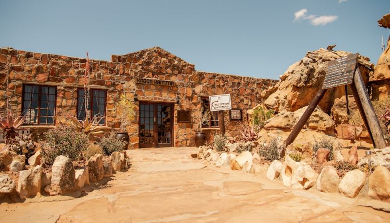 Rezeption - Kagga Kamma Eco Lodge & Spa