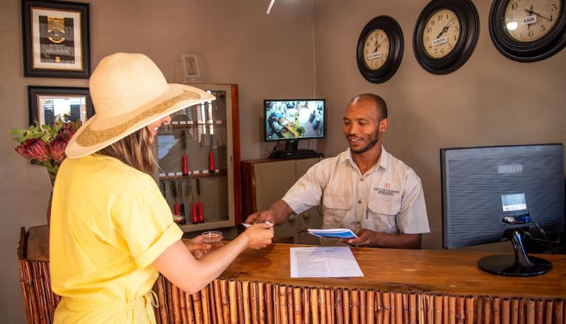 Recepcja - Kagga Kamma Eco Lodge & Spa