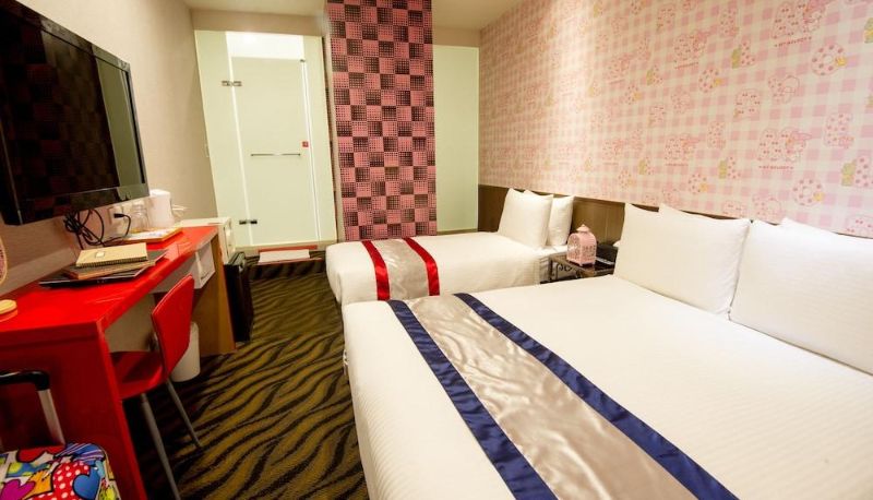 Chambre quadruple - Moshamanla Hotel - Ximen Station