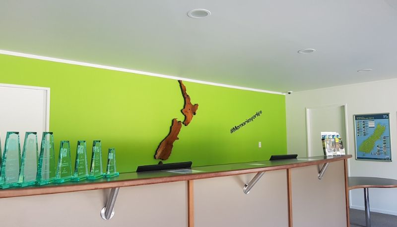 Reception - Waitomo Top 10 Holiday Park