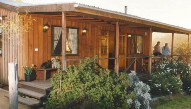 Terasse - Wisteria Cottage and Cabins