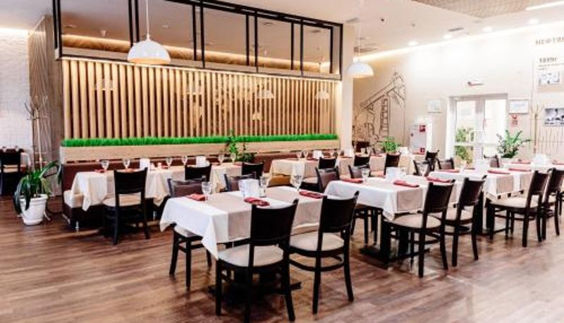 Sala prima colazione all'interno del ristorante - Chagala Hotel Aksai