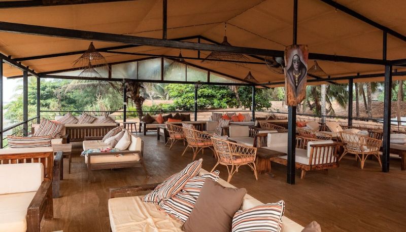 レストラン - Anahata Retreat Beach front resort