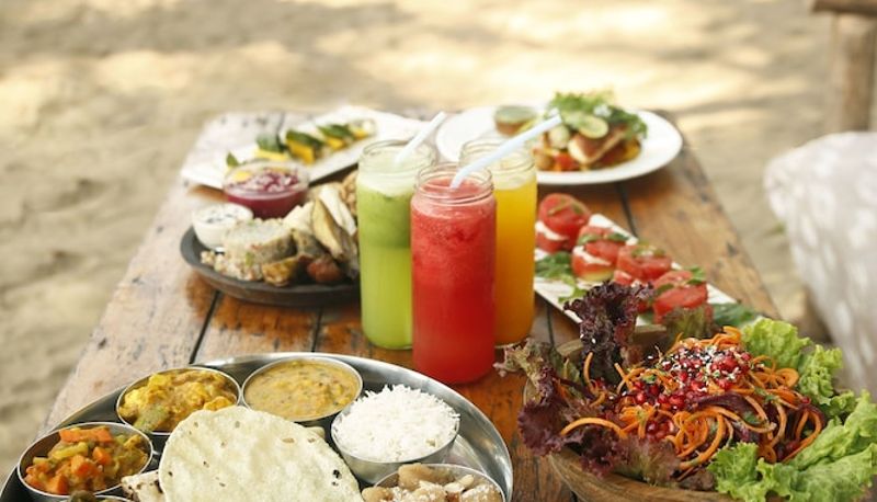 レストラン - Anahata Retreat Beach front resort
