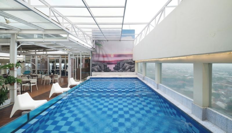 Piscina - Grand Tebu Hotel