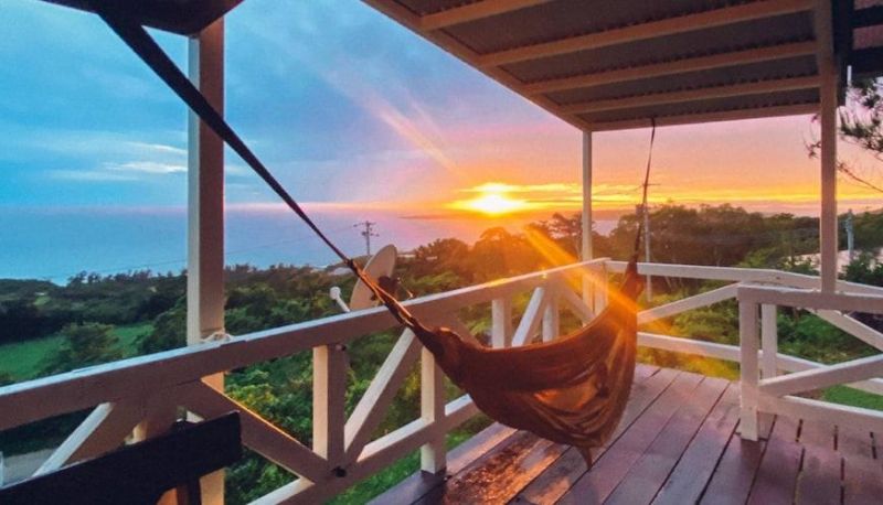 Camera con balcone - PANORAMA Ocean View Cottage