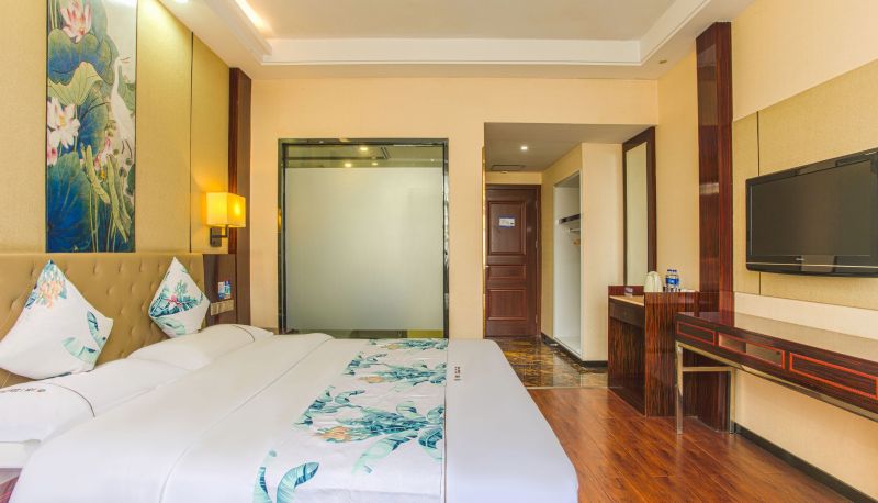 Zimmer - Walton Dream Chain Hotel (Wanda Plaza Branch at Guigang High speed Railway Station)