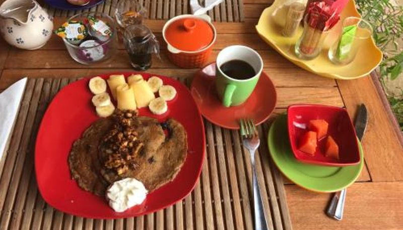 Frühstücksraum innerhalb des Restaurants - Fuego Mio Bed & Breakfast