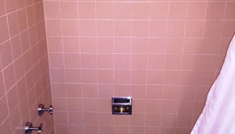 Badezimmer - Sharon Motel