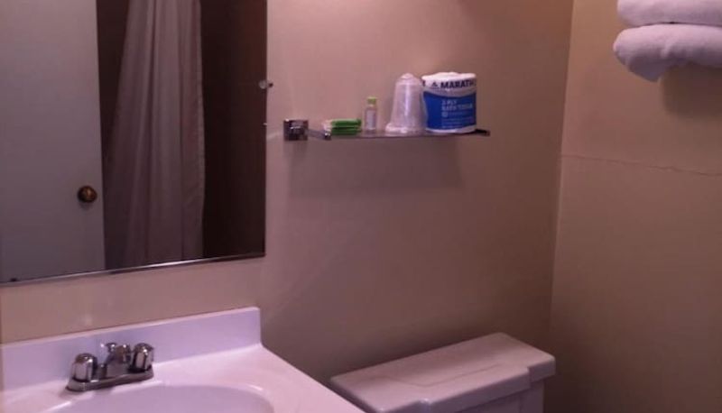 Badezimmer - Sharon Motel