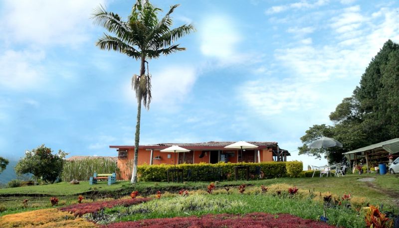 Reception - Cabañas y Flores Finca Hotel