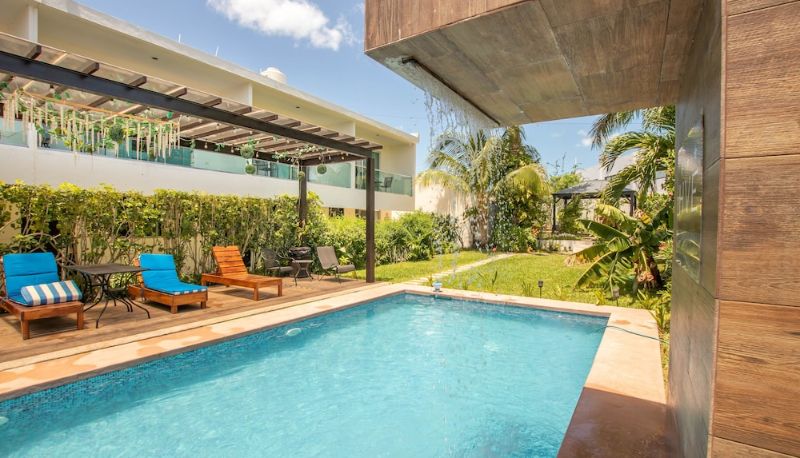 Piscina - Hotel Villa Escondida Campeche