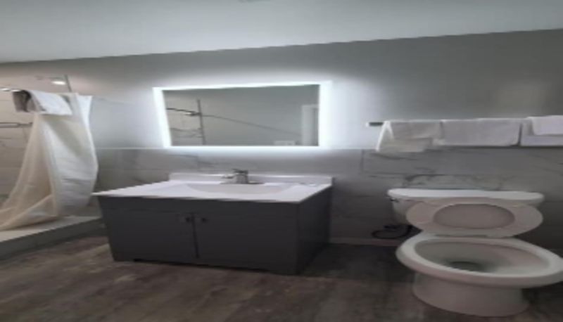 Badezimmer - Villa Rosa Motel