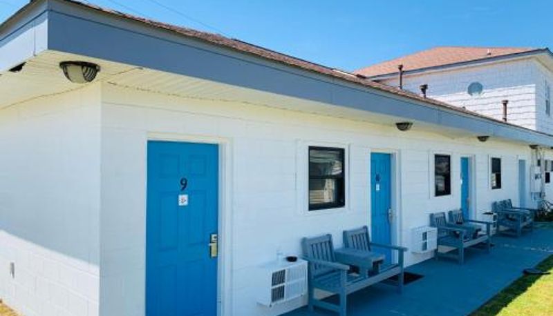 Otel açık alanı - Sand Dollar Motel