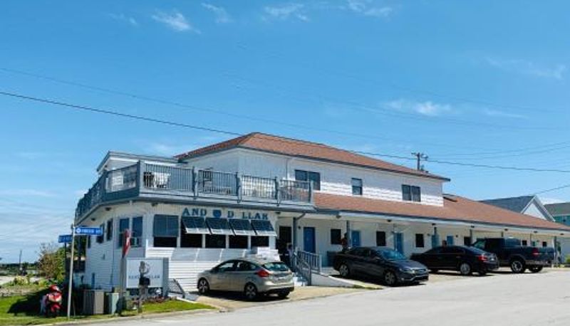 Otel açık alanı - Sand Dollar Motel