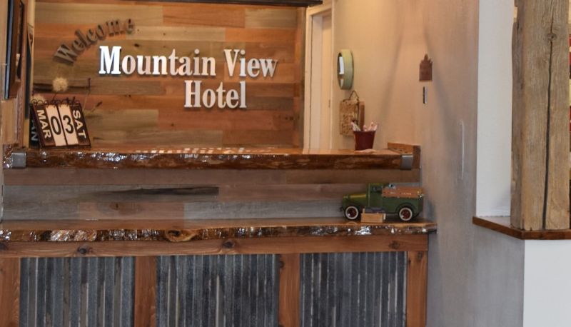 Reception - Mountain View Hotel