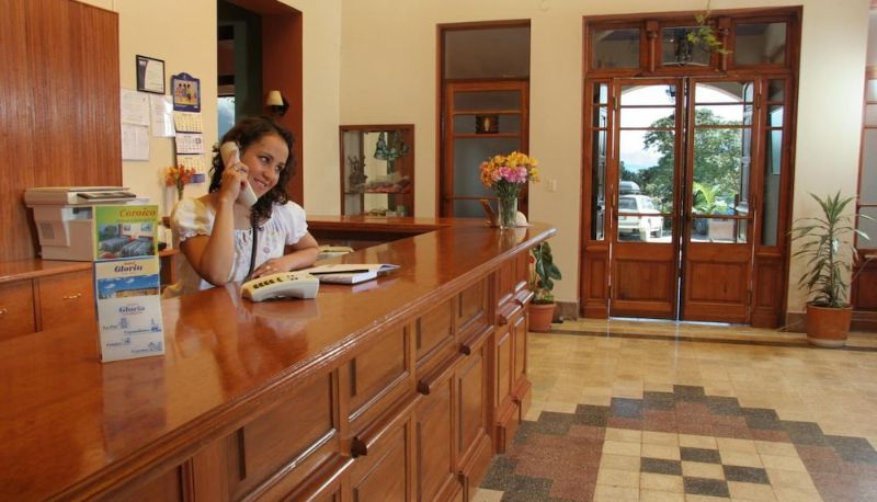 Hall - Hotel Gloria Coroico