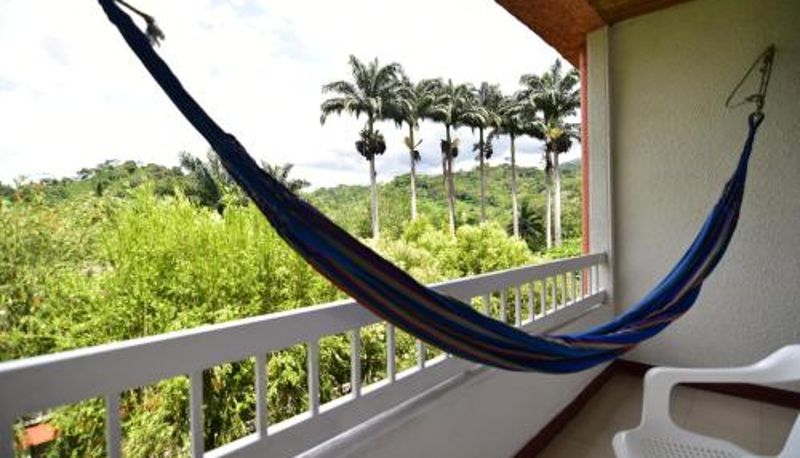 Taras - Hotel Hacienda El Diamante