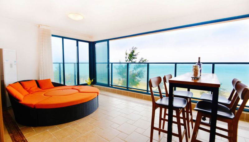 Pokój z widokiem na morze - Yumi Sherman Resort Apartment
