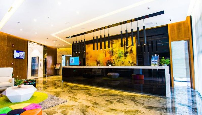 Lobby - Jinjiang Star Fashion (Xinyang Railway Station Tianrun Plaza Store) Dong Fang Hong Auven Culture Century (Chinese Only)