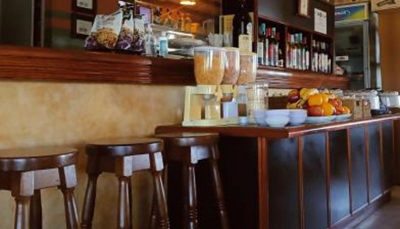 Restoran içinde kahvaltı salonu - Hotel Aguaý