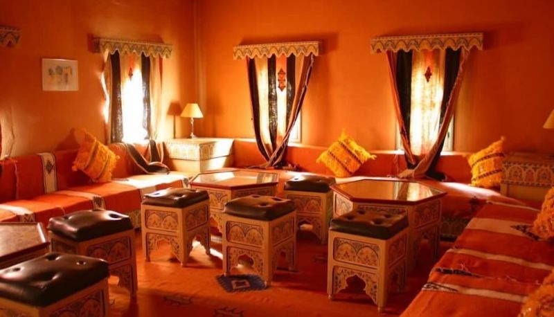 Salón - Auberge Derkaoua