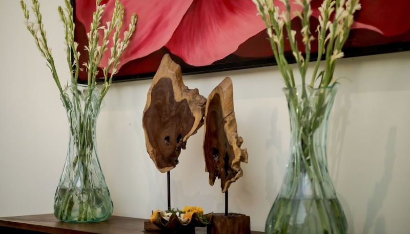 Reception - Fourteen Roses Boutique Hotel Legian