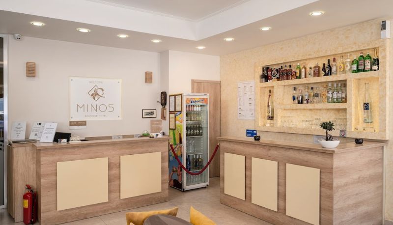 Rezeption - Minos Boutique Hotel