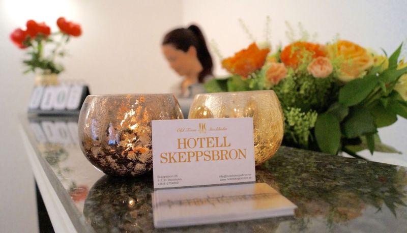 Recepcja - Hotell Skeppsbron