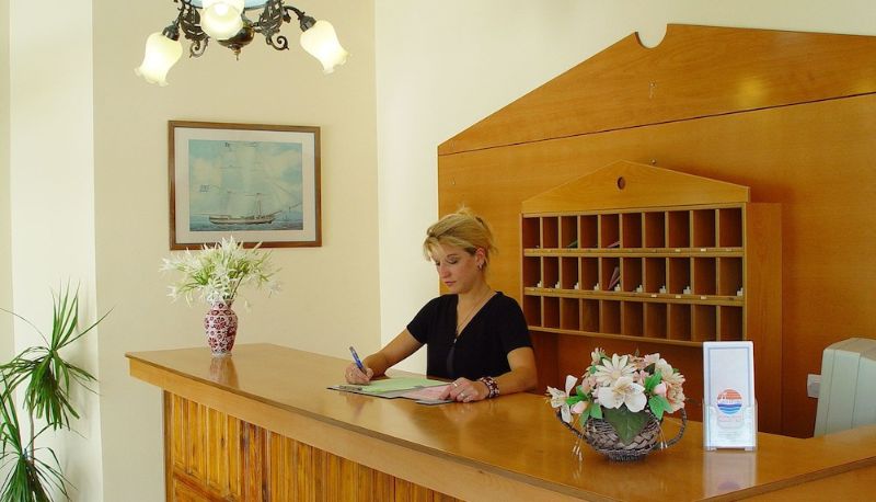Reception - Cavo D'oro Hotel